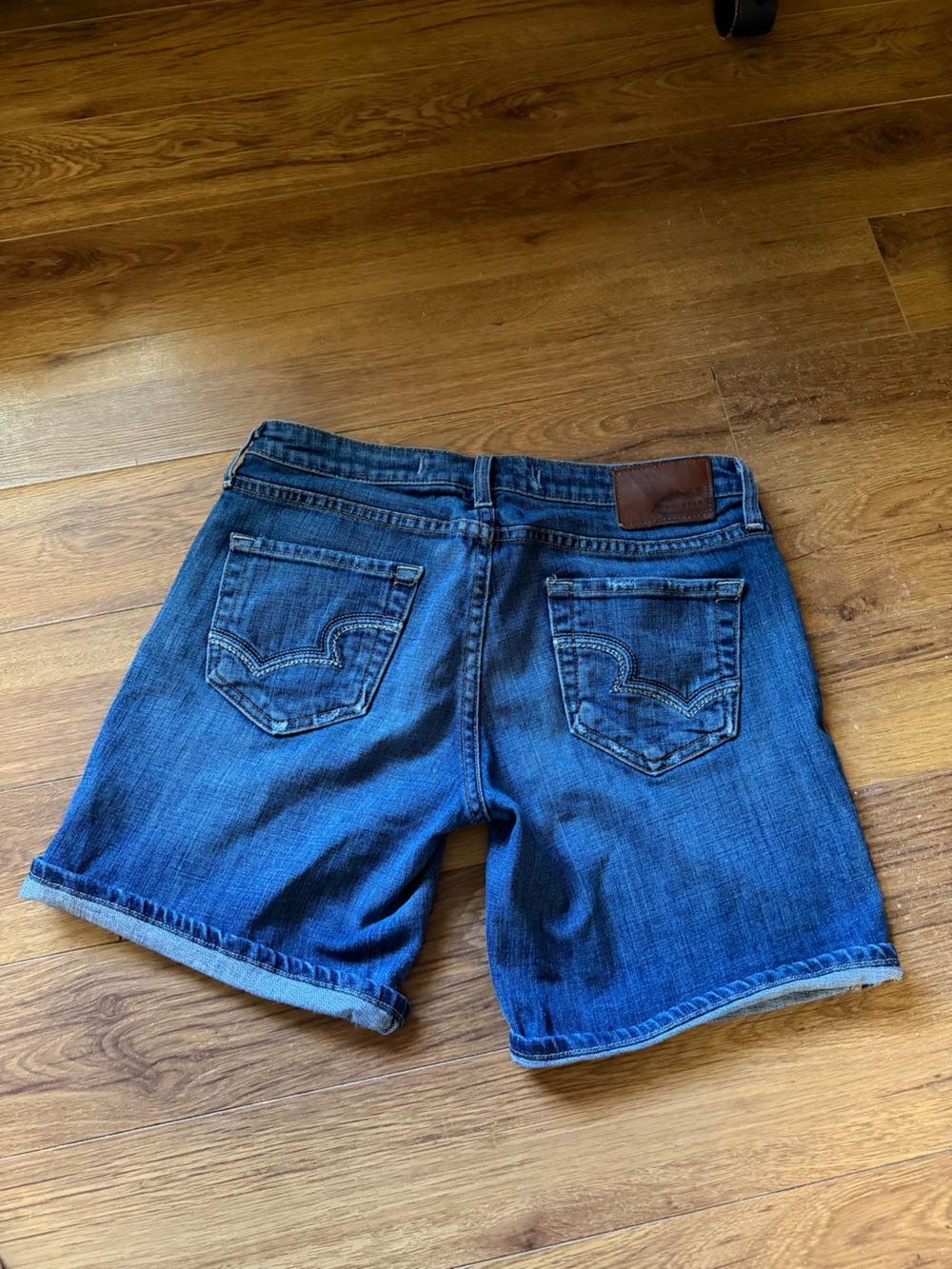 Big Star Remy Low Rise Denim Shorts - Picture 3 of 7